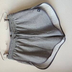 Gymshark Heather Dual Band Short Charcoal Marl Size L  NWT